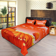 Hometex Bed Sheet Sunset RTP - BK-RTP-1036