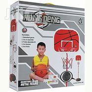 Hongdeng Basketball Play Set Toy for Kids 2 in 1 Adjustable Height 170 CM with Ball and Pumper