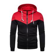 Hoodie Jacket For Men Black and Red