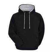 Hoodie Jacket For Men Black and off white