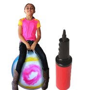 Hopping Hoppity Jumping Hop Ball 55 cm for Kids - Multicolor - Sports 