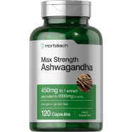 Horbäach Ashwagandha Supplement Max Strength 120 Capsules -526415847