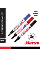 Horse Bullet Tip Permanent Marker (12 Pcs Set) - H-44