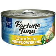 Hosen Fortune Tuna Chunks In Sunflower Oil 185gm