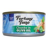 Hosen Fortune Tuna Chunks in Olive Oil 185gm