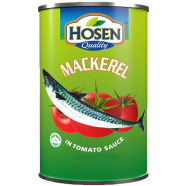 Hosen Quality Mackerel In Tomato Sauce 425gm