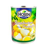 Hosen Quality Rambutan Stuffed with Pineapple 565gm