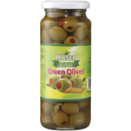 Hosen Select Green Olives Pimento 350gm