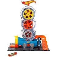 Hot Wheels HDP02 City Super Twist Tire Shop Playset