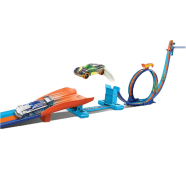 Hot Wheels HPX93 Ultra Hots Downhill Loop Jump Trackset