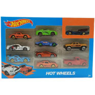 Hot Wheels Mini Metal Die Cast Cars 10 Pcs Set (hotwheels_10pcsbox_china) - Multicolor 