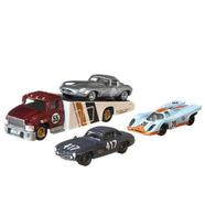 Hot Wheels Premium 4 Pack Set – Hot Wheels Car Culture Premium Racing Set With Diorama – Set Of 4 Car