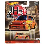 Hot Wheels Premium Single – 85 Honda City Turbo II – JH3 2/5 – Orange