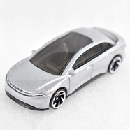 Hot Wheels Regular AVRG- Lucid Air – 4/5 -147/250 – Silver