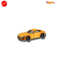 Hot Wheels Regular (LOOSE) P01211 – Mercedes AMG GT – Yellow (CARD NOT AVAILABLE)