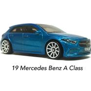 Hot Wheels Regular – 19 Mercedes-Benz A-Class 2/5 and 18/250 Blue
