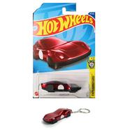 Hot Wheels – Coupe Clip Red Metallic (Key Ring)