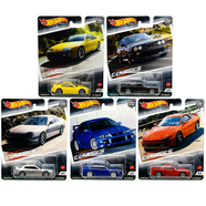 HOT WHEELS 2021 PREMIUM CAR CULTURE (G) MODERN CLASSICS - 5 Cars image