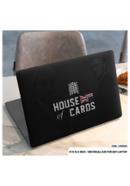 DDecorator House Of Cards Logo Laptop Sticker - (LSKN589)