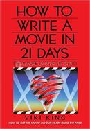 How To Write Movie In 21 Days