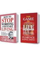 How to Stop Worrying and Start Living, The Game of And How to Play it - Set of 2 Books