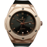 Hublot Trending Stylish Men Watch - Golden