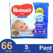 Huggies Dry Xpert Channel Pants System Baby Diaper (S Size) (4-8kg) (66pcs) (Malaysia) - 145400002