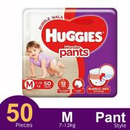 Huggies Wonder Pant System baby Daiper (M Size) (7-12kg) (50Pcs)