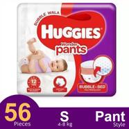 Huggies Wonder Pant System baby Daiper (S Size) (4-8kg) (56Pcs)