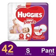 Huggies Wonder Pant System baby Daiper (4-8 kg) (42 Pcs)