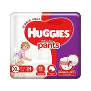 Huggies Wonder Pants Bubble Bed- XL 34 Pcs image