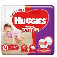 Huggies Wonder Pants Bubble Bed- M 50 Pcs image