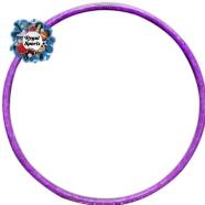 Hula Hoop Fitness Equipment - Purple 23 Inch icon