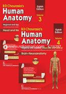 BD Chaurasia's Human Anatomy : Head and Neck, Brain-Neuroanatomy (Set of Vols 3 and 4) image