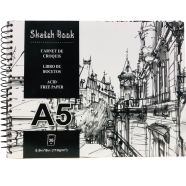 Sketch Pad A5 Size 36 Sheet 110gsm (8inch/5.5inch)