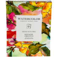 Watercolor Pad Spiral A3 Size 120gsm 20Sheet (14-inch/11-inch)