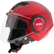 ICON Half Face Bike Helmet 