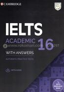 IELTS 16 Academic Student's Book with Answers, Audio and Resource Bank (IELTS Practice Tests) image