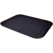 IHW 1014CTUSAB Tray Fiber Non-Slip Black (14x10) Inch Rect 