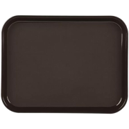 IHW 1418CTUSA Tray Fiber Non-Slip Brown (18x14)