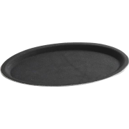 IHW 1800CTUSAB Tray Fiber Non-Slip Black 18.0'' Round 1 Pcs