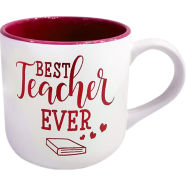 IHW Ceramic Coffee Mug Best Teacher Red Color - TE158