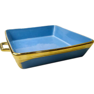 IHW Ceramic Square Serving Dish Navy Blue - AT1563