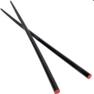 IHW Chopstick Black (2 Pcs) - M313