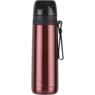 IHW Vacuum Flask Double Lid 500 ml Maroon - IVF5007