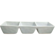 IHW ceramic Divider sauce bowl White - SW1040 icon