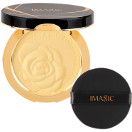 IMAGIC Oil Control Makeup Powder Moisturizing Brightening Press Powder Nature Light Waterproof Lasting Setting Loose Powder-#1383-BANANA