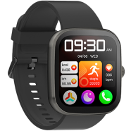 IMIKI Frame 2 Lite BT calling Smart Watch- Black 