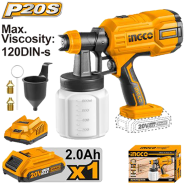 INGCO CSGLI20406 Cordless Spray Gun