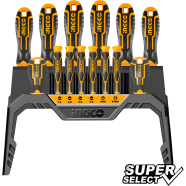 INGCO HKSD1428 Screwdriver And Precision Screwdriver Set 14 Pcs